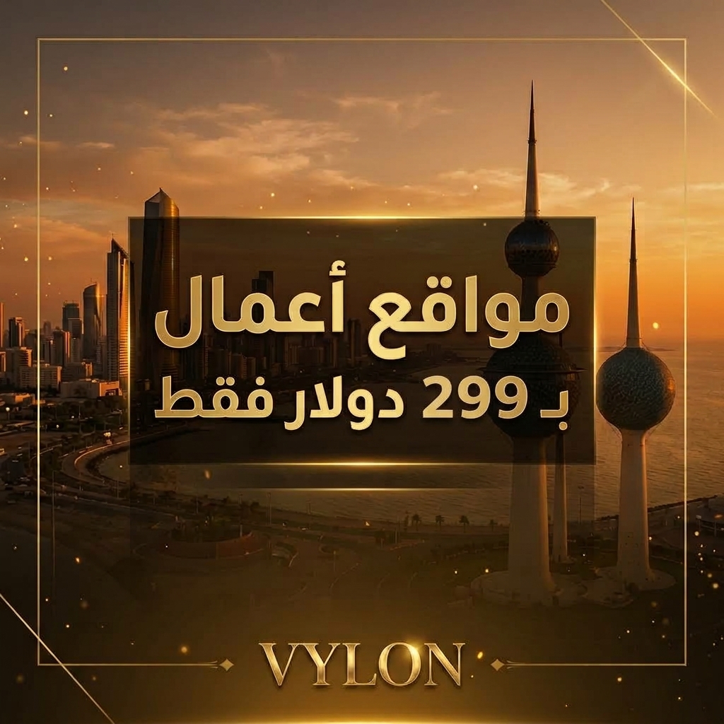 مواقع أعمال بـ 299 دولار فقط - الكويت