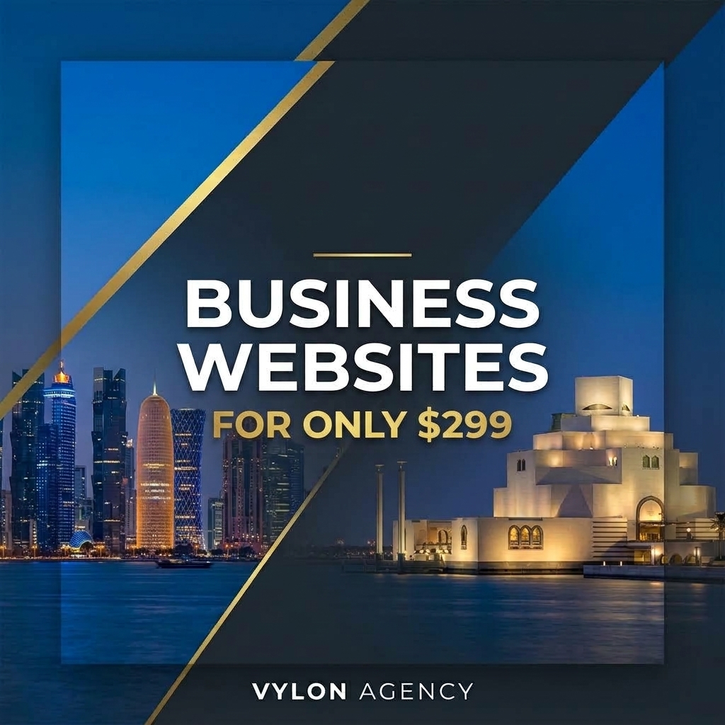 Business websites for $299 - Doha skyline post